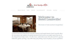 Desktop Screenshot of hotellouisville.org